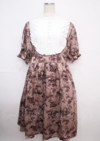 m petit by misako / トワルドジュイワンピース LL 中桃 Y-25-03-07-105-LO-OP-SZ-ZT078
