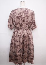 画像2: 【SALE】m petit by misako / トワルドジュイワンピース LL 中桃 Y-25-03-07-105-LO-OP-SZ-ZT078 (2)