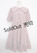 m petit by misako / AM*ギンガムCHKワンピース LL 中赤 Y-25-03-07-108-LO-OP-SZ-ZY