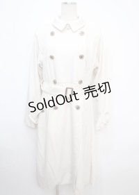 axes femme / プリーツトレンチコート  オフ Y-25-03-07-115-AX-CO-AS-ZY