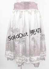 axes femme kawaii / グランドフィナーレミディスカート M ワイン Y-25-03-07-117-AX-SK-SZ-ZY