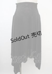 Ozz Croce / イレヘムスカート  黒 Y-25-03-07-122-OO-SK-SZ-ZY