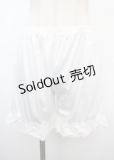 m petit by misako / ドロワーズ L-LL 白 Y-25-03-07-124-LO-PA-SZ-ZY