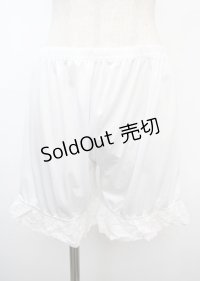 m petit by misako / ドロワーズ L-LL 白 Y-25-03-07-124-LO-PA-SZ-ZY