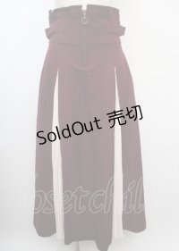 axes femme / センタージップロングスカート  ワイン Y-25-03-07-127-AX-SK-AS-ZY
