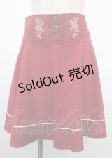 axes femme / ベストドッキングスカート M アカ Y-25-03-07-128-AX-SK-SZ-ZY