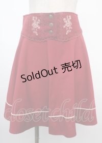 axes femme / ベストドッキングスカート M アカ Y-25-03-07-128-AX-SK-SZ-ZY