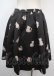 画像2: franche lippee black / シルエットねこスカート M 黒 Y-25-03-07-139-LO-SK-SZ-ZY (2)