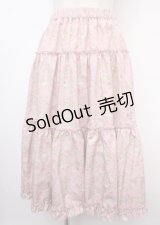 m petit by misako / NINA'Sギャザースカート M ピンク Y-25-03-07-145-LO-SK-SZ-ZY
