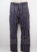 ALICE and the PIRATES / ヘラルディックレジメンタルパンツ MEN'S 紺 Y-25-03-07-148-PA-PA-SZ-ZY