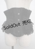 abilletage / Noir croixコルセット  黒 Y-25-03-07-155-GO-TO-SZ-ZY