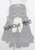 Ozz oneste / 薔薇刺繍オーバーコルセット  青 Y-25-03-07-158-OO-SK-SZ-ZY