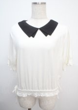 axes femme / レース襟セットクレリックプルオーバー F 生成り Y-25-03-07-020-AX-TO-SZ-ZY