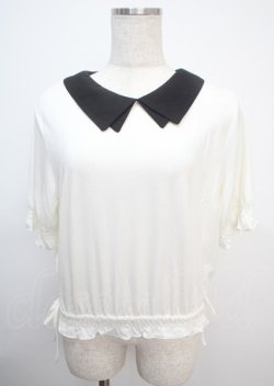 画像1: axes femme / レース襟セットクレリックプルオーバー F 生成り Y-25-03-07-020-AX-TO-SZ-ZY