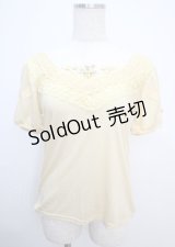 axes femme / トップス M イエロー Y-25-03-07-022-AX-TO-SZ-ZY