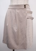 axes femme POETIQUE / ポイントチェックスカパン  ベージュ Y-25-03-07-190-AX-PA-SZ-ZY