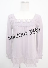 axes femme / トップス M ラベンダー Y-25-03-07-026-AX-TO-SZ-ZY