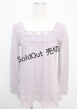 画像1: axes femme / トップス M ラベンダー Y-25-03-07-026-AX-TO-SZ-ZY