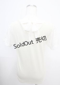 画像2: axes femme / コットンレース使い半袖プルオーバー M ミント Y-25-03-07-028-AX-TO-SZ-ZY