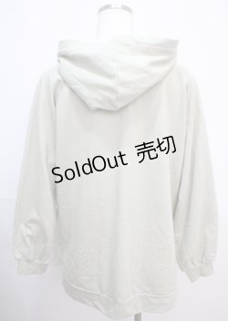 画像2: axes femme / ヨーク編み上げパーカープルオーバー M グリーン Y-25-03-07-039-AX-TO-SZ-ZY