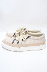 画像2: 【SALE】axes femme / コーデュロイスニーカー L ベージュ Y-25-03-10-049-AX-SH-SZ-ZTK022 (2)