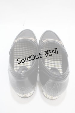画像3: axes femme / パールヒールローファー L 黒 Y-25-03-10-051-AX-SH-SZ-ZY