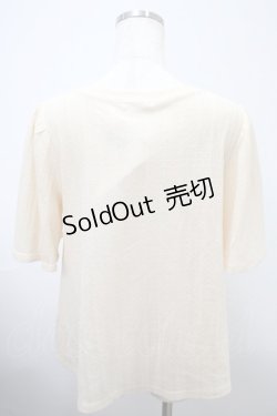 画像2: axes femme / レースアッププルオーバー M 生成り Y-25-03-10-069-AX-TO-SZ-ZS