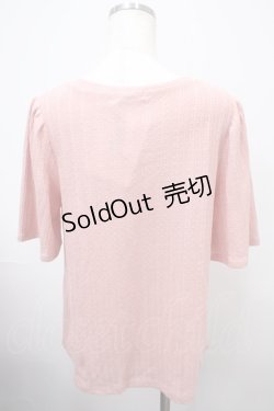 画像2: axes femme / レースアッププルオーバー M ピンク Y-25-03-10-071-AX-TO-SZ-ZS
