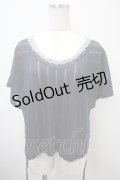 axes femme / キャミ付きアンサンブル M 紺 Y-25-03-10-072-AX-TO-SZ-ZY