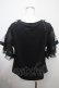画像2: axes femme / 袖レースアップトップス M 黒 Y-25-03-10-086-AX-TO-SZ-ZY (2)
