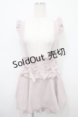 LIZ LISA / レースアップサスペンダー付スカパン 0 ピンク Y-25-03-10-092-LO-PA-SZ-ZY