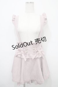 LIZ LISA / レースアップサスペンダー付スカパン 0 ピンク Y-25-03-10-092-LO-PA-SZ-ZY