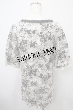 画像2: axes femme / レースアップチュニック M 黒 Y-25-03-10-098-AX-OP-SZ-ZS