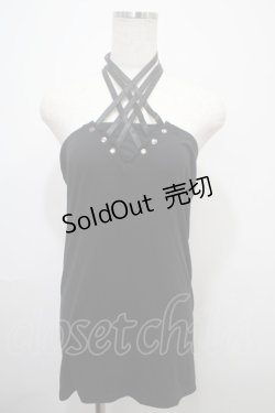 画像1: SEX POT ReVeNGe / ベアトップ L 黒 Y-25-03-10-105-SP-TO-SZ-ZY