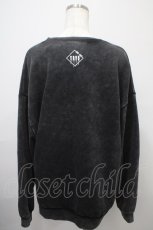 画像2: 【SALE】TRAVAS TOKYO / ピグメント加工クマトレーナー F パープル Y-25-03-10-107-PU-TO-SZ-ZT201 (2)