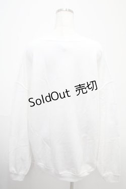 画像2: NieR Clothing / なんでやねんッロンT XL 白 Y-25-03-10-112-PU-TO-SZ-ZY