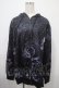 画像1: NieR Clothing / 総柄パーカー  黒 Y-25-03-10-115-PU-TO-SZ-ZY (1)