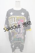 HYPER CORE / CALL ME Tシャツ F 黒 Y-25-03-10-120-PU-TO-SZ-ZY