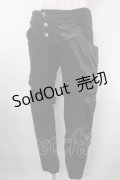 Ozz Croce / レッグカバー付きパンツ  黒 Y-25-03-10-136-OO-PA-SZ-ZY