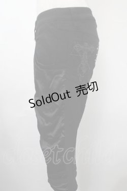 画像3: Ozz Croce / レッグカバー付きパンツ  黒 Y-25-03-10-136-OO-PA-SZ-ZY