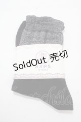 axes femme / Gソックス  黒 Y-25-03-10-019-AX-ZA-SZ-ZY