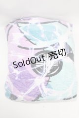 NieR Clothing / シングルサイズフランネル毛布  紺 Y-25-03-10-022-PU-ZA-SZ-ZY