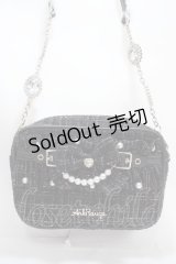 Ank Rouge / ツイードフリルBag  黒 Y-25-03-10-040-CA-BG-SZ-ZY