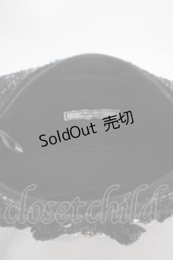 画像4: Ank Rouge / ツイードフリルBag  黒 Y-25-03-10-040-CA-BG-SZ-ZY