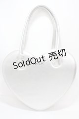 MILK / ハートバッグ  シルバー Y-25-03-10-043-ML-BG-SZ-ZY