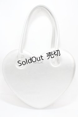 画像1: MILK / ハートバッグ  シルバー Y-25-03-10-043-ML-BG-SZ-ZY