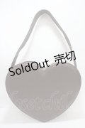 MILK / ハートショルダーバッグ  ブラウン Y-25-03-10-044-ML-BG-SZ-ZY