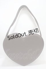 MILK / ハートショルダーバッグ  ブラウン Y-25-03-10-044-ML-BG-SZ-ZY