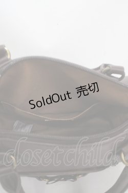 画像3: axes femme / リボンビットバッグ  茶 Y-25-03-10-045-AX-BG-SZ-ZY