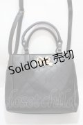 axes femme POETIQUE / リボンエンボス推し活バッグ  黒 Y-25-03-10-046-AX-BG-SZ-ZY